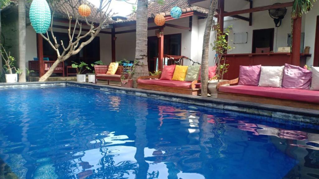 Aaliku Bungalows Gili Trawangan Luaran gambar