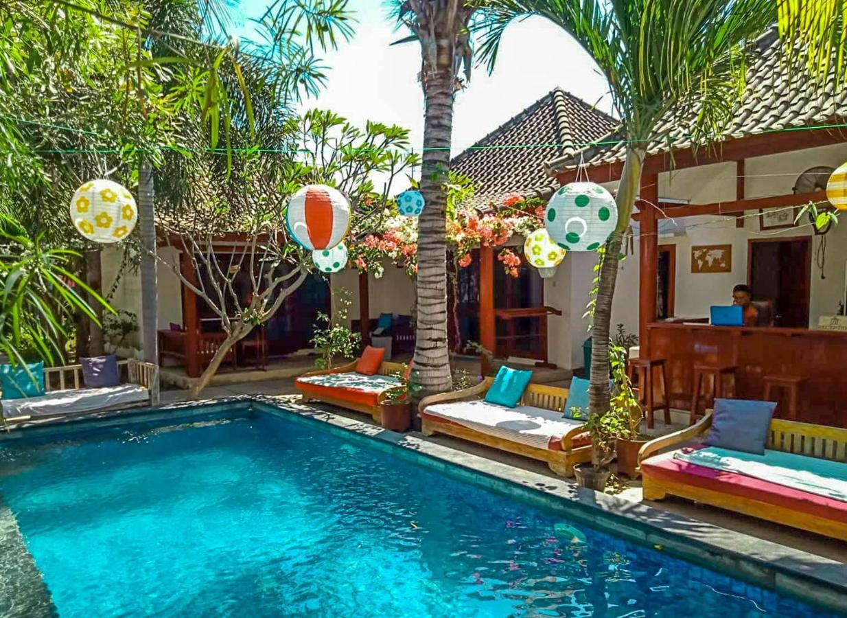 Aaliku Bungalows Gili Trawangan Luaran gambar