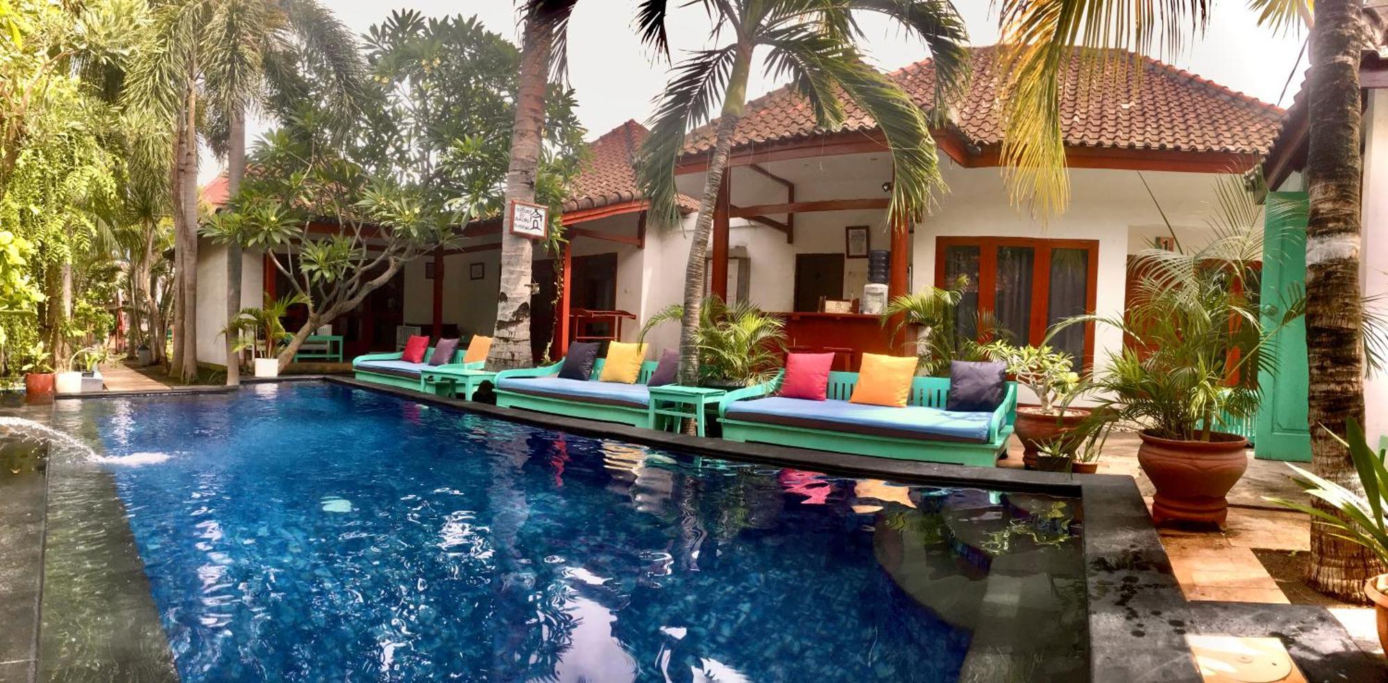 Aaliku Bungalows Gili Trawangan Luaran gambar
